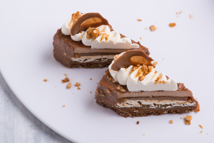 Cheesecake με Snickers
